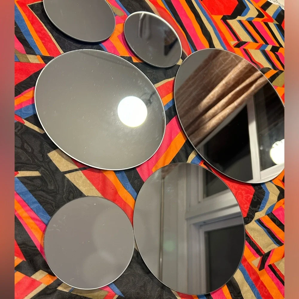 SET OF 6 MIRRORS FOR MACRAME PROJECTS
